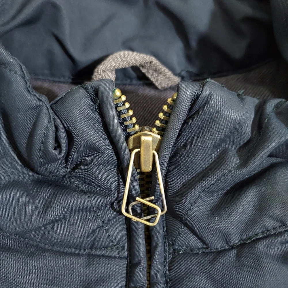J. Crew Sussex navy quilted insulated vest L